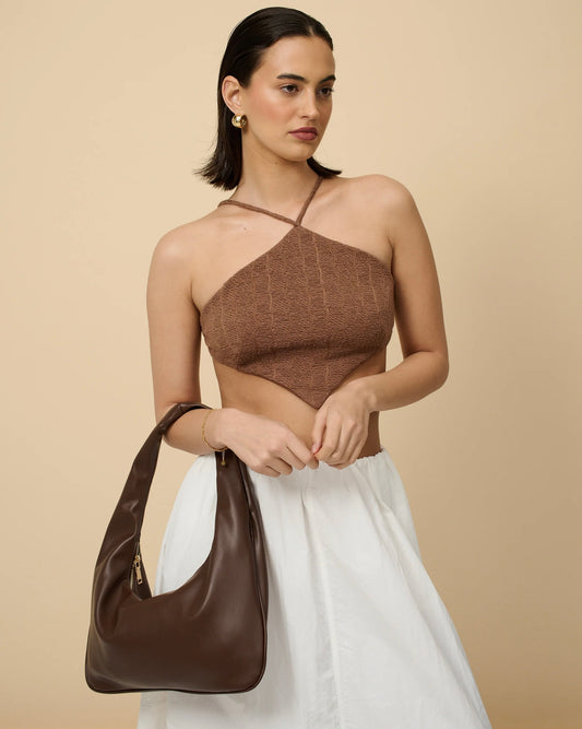 Cromwell Shoulder Bag (Chocolate)