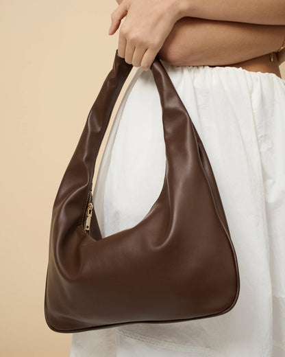 Cromwell Shoulder Bag (Chocolate)