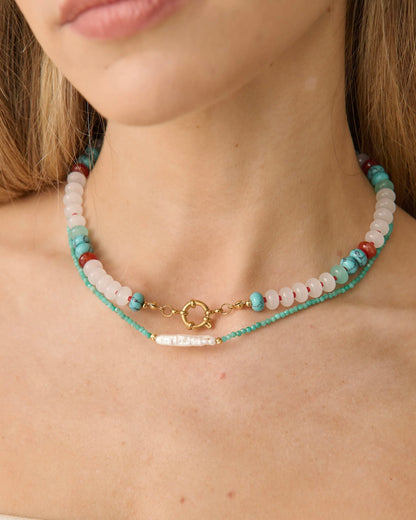 Palmea Beaded Necklace
