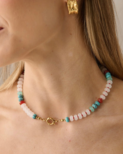 Palmea Beaded Necklace