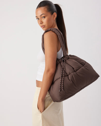 Scrunch Base Bag (Chocolate)