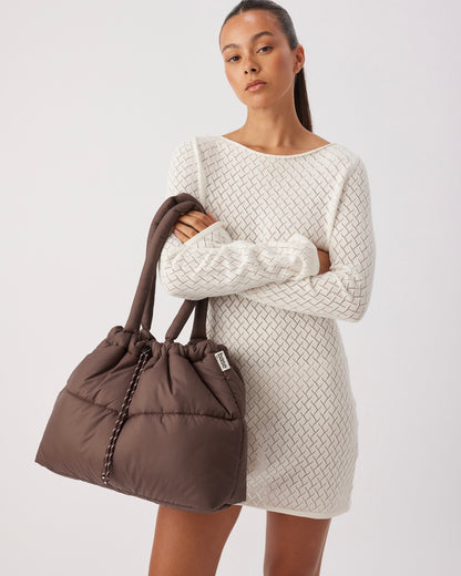 Scrunch Base Bag (Chocolate)