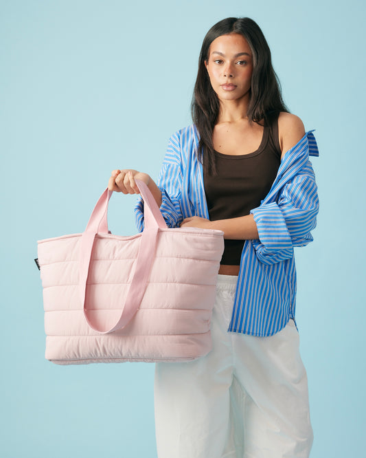 Take it Base Tote Bag (Dusty Pink)