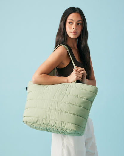 Take it Base Tote Bag (Sage Green)