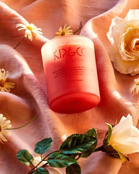 Flower Power Candle