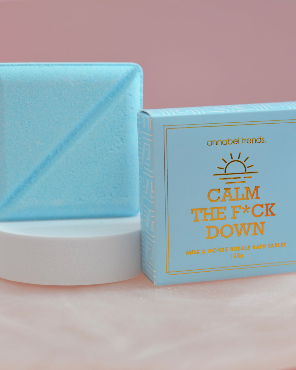 Bliss Bubble Bath Tablets (Calm the F*ck Down/Milk & Honey)