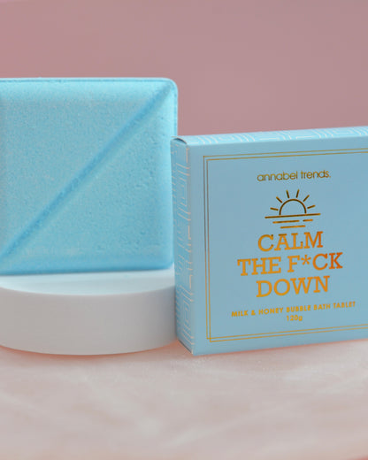 Bliss Bubble Bath Tablets (Calm the F*ck Down/Milk & Honey)