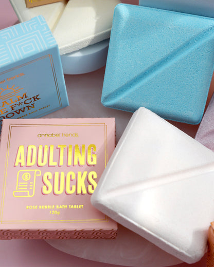 Bliss Bubble Bath Tablets (Fresh Out of F*cks/Eucalyptus & Mint)