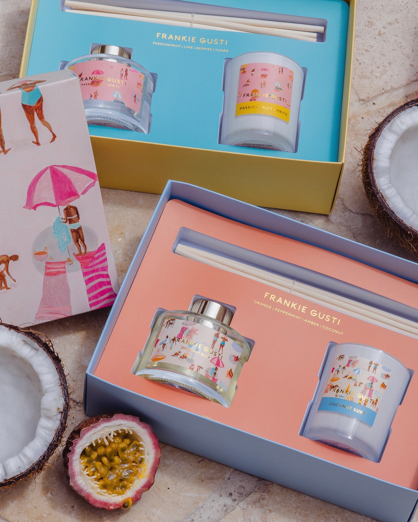 Holiday Series Candle + Diffuser Duo (Coconut Surf)