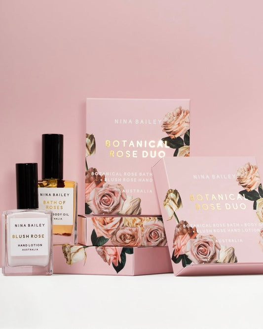 Botanical Rose Duo