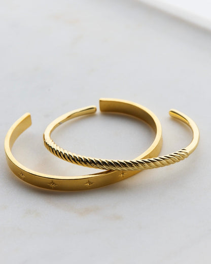 Tia Cuff/Bracelet (Gold)