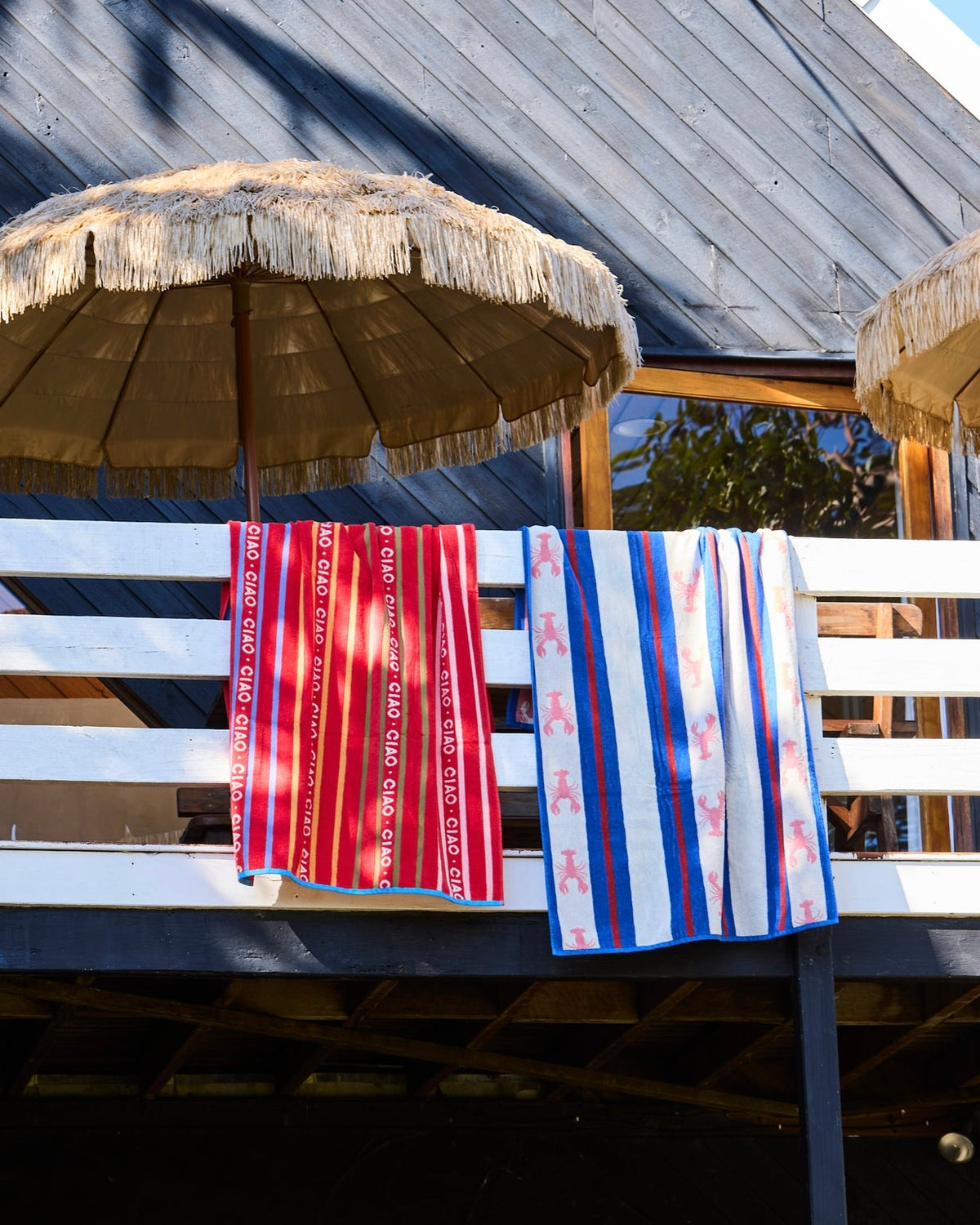 Lobster Fan Club Terry Beach Towel