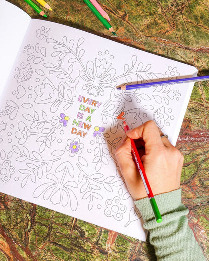 Affirmations Colouring Book