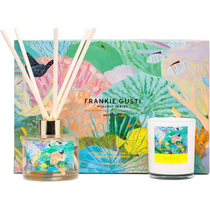 Holiday Candle + Diffuser Duo (Neon Reef)