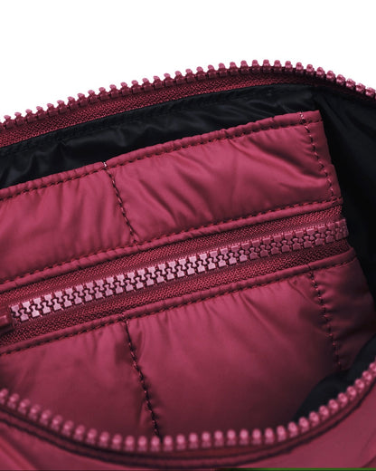 Stash Base Crossbody Bag (Burgundy)