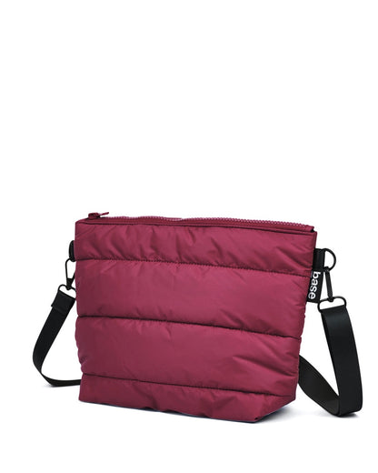Stash Base Crossbody Bag (Burgundy)