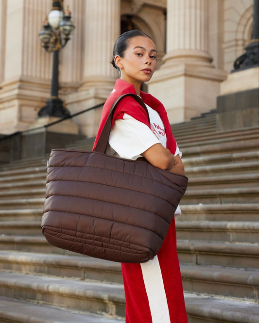 Take it Base Tote Bag (Chocolate)