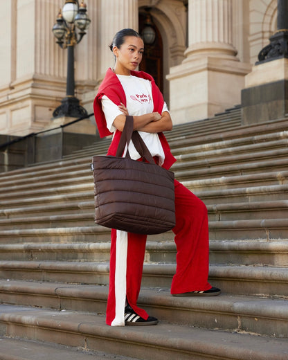 Take it Base Tote Bag (Chocolate)