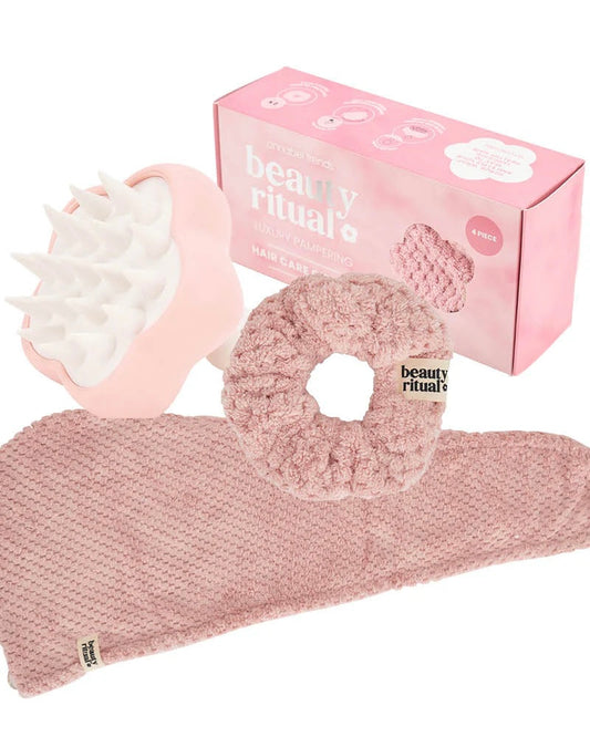 Beauty Ritual Hair Care Gift Set (Dusty Pink)