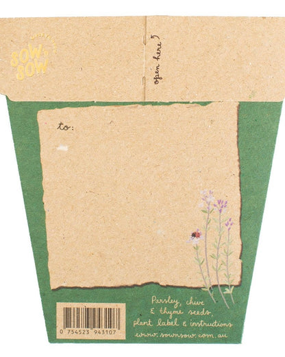 Gift of Seeds (Merry Christmas/Christmas Herbs)