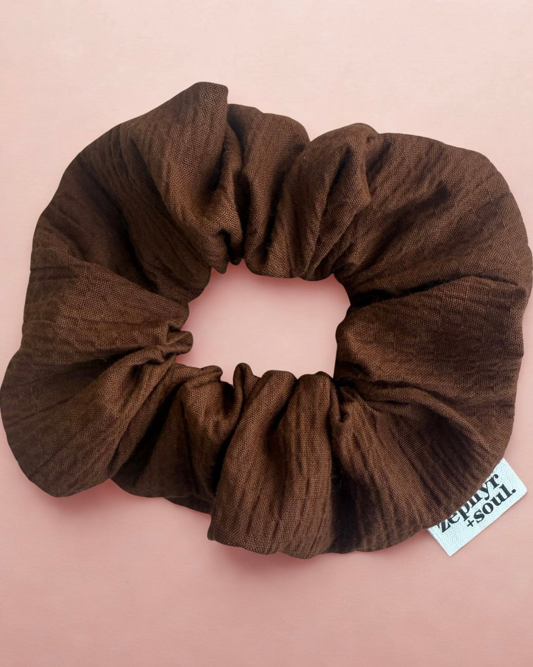 Christmas Bauble Scrunchie (Chocolate)
