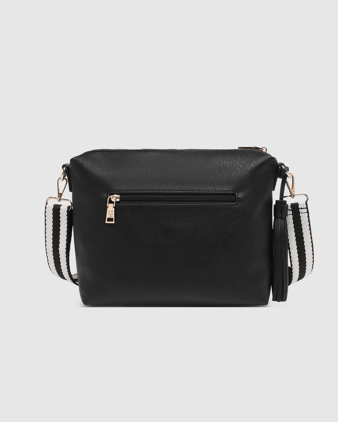 Kasey Crossbody Bag (Black Stripe)