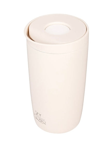 Click & Sip Insulated Coffee Cup (Cream)