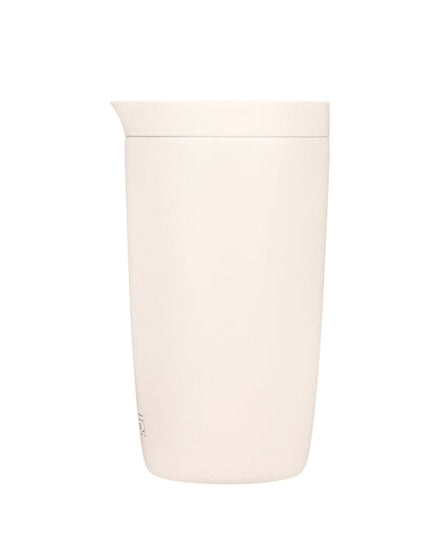 Click & Sip Insulated Coffee Cup (Cream)