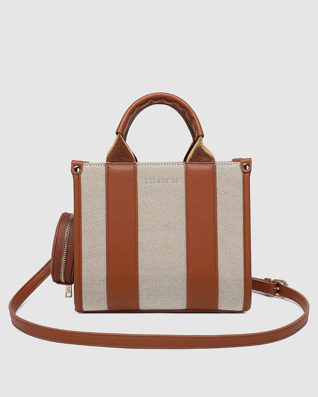 Mini Manhattan Tote Bag (Natural/Tan)