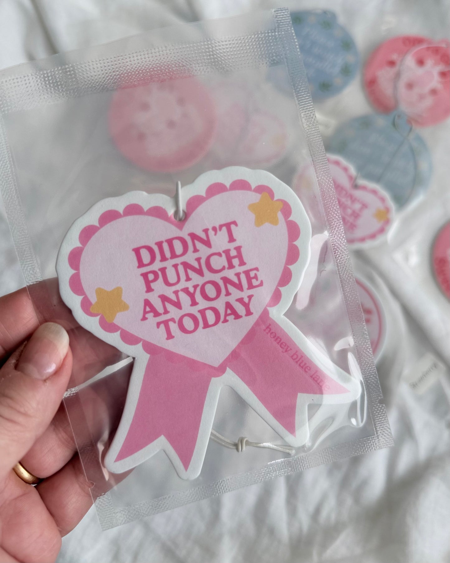 Didn't Punch Anyone Today Air Freshener