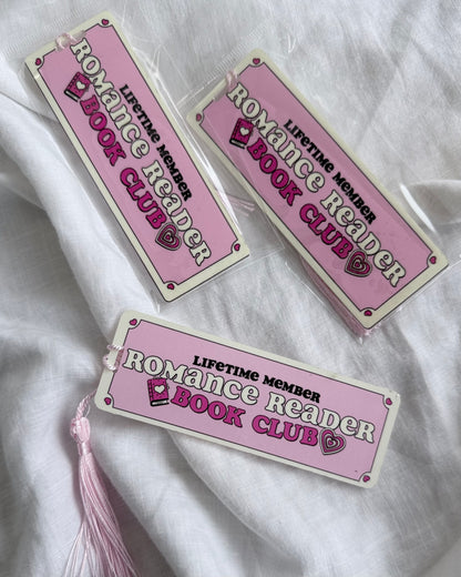 Romance Reader Book Club Bookmark