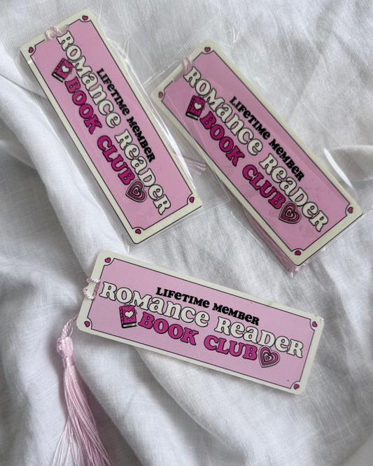 Romance Reader Book Club Bookmark