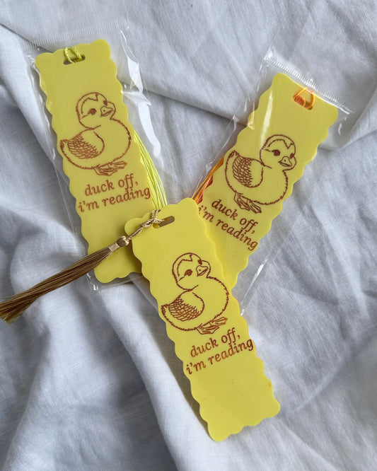 Duck Off Bookmark