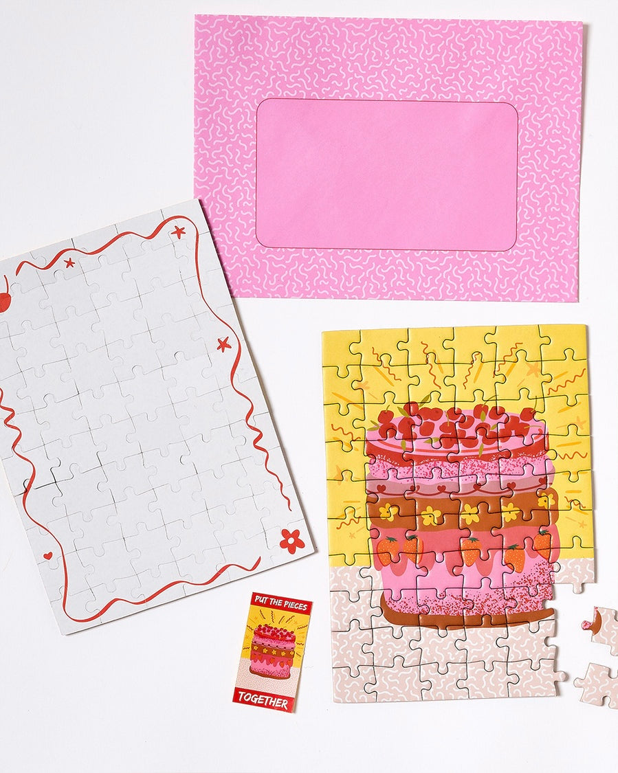 Greeting Card Puzzle (Sweet Birthday)