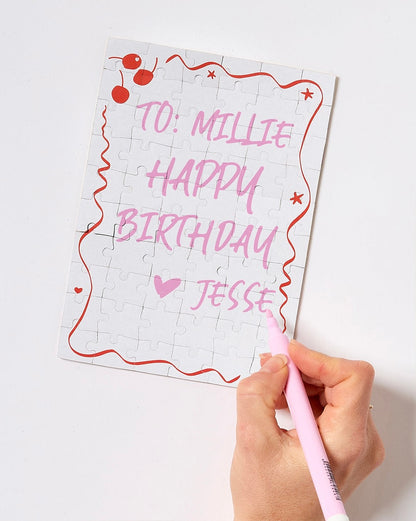 Greeting Card Puzzle (Sweet Birthday)