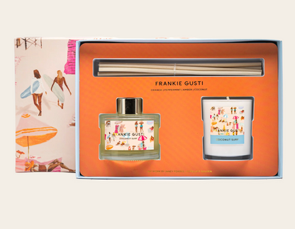 Holiday Series Candle + Diffuser Duo (Coconut Surf)