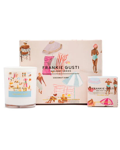 Holiday Series Candle & Steamer Duo (Coconut Surf)