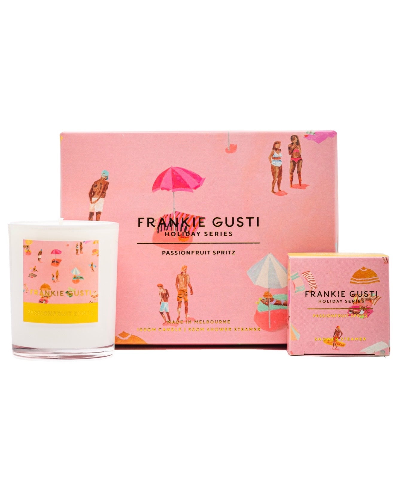 Holiday Series Candle & Steamer Duo (Passionfruit Spritz)