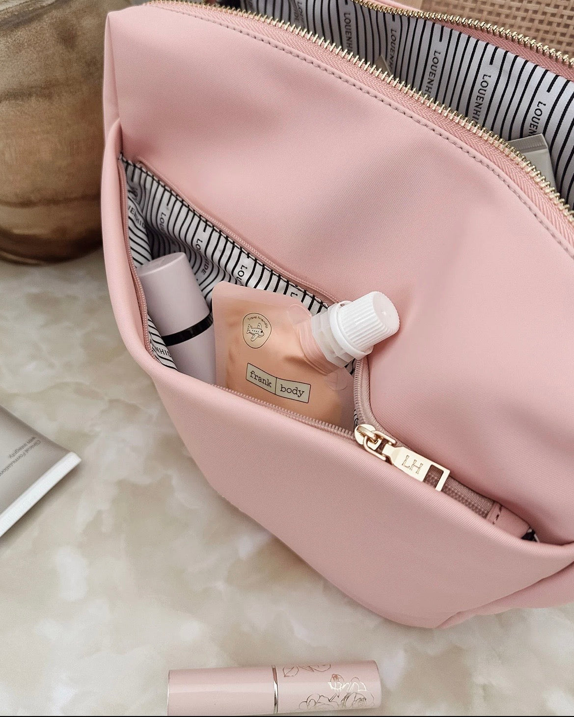 Vanessa Makeup Bag (Pink)