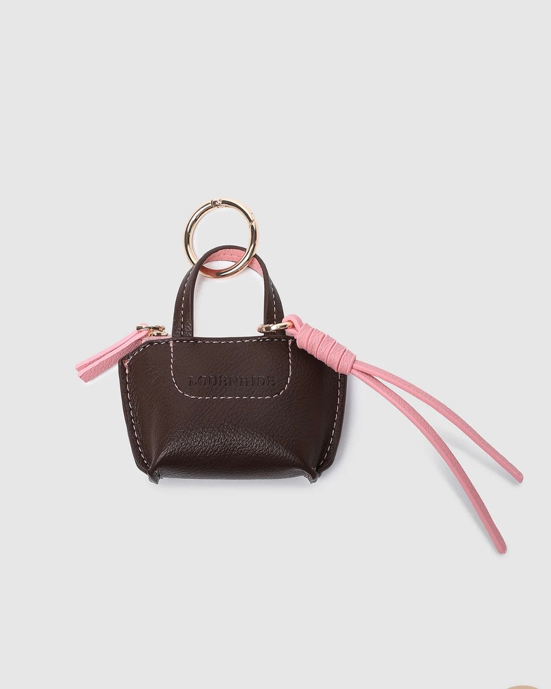 Gina Bag Charm (Chocolate)