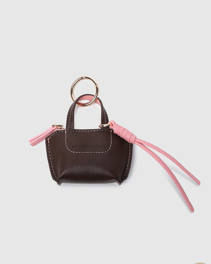 Gina Bag Charm (Chocolate)