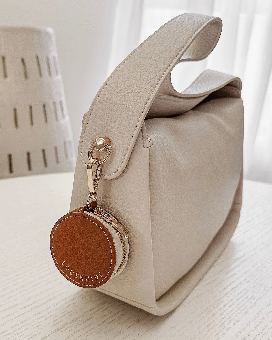 Airlie Bag Charm (Tan)