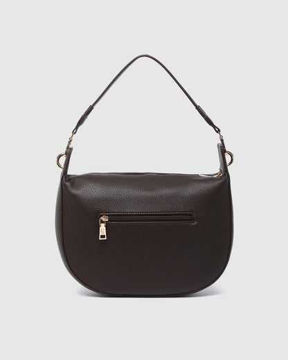 Georgina Shoulder Bag (Chocolate)