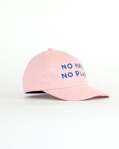 No Hat No Play Cap (Pink/Blue)
