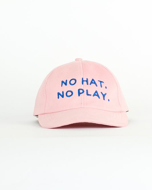 No Hat No Play Cap (Pink/Blue)
