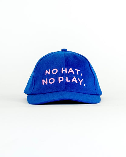 No Hat No Play Cap (Blue/Pink)