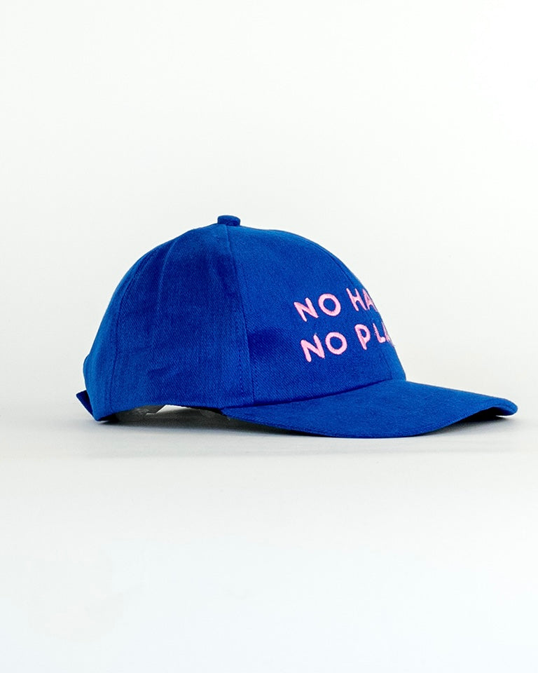 No Hat No Play Cap (Blue/Pink)