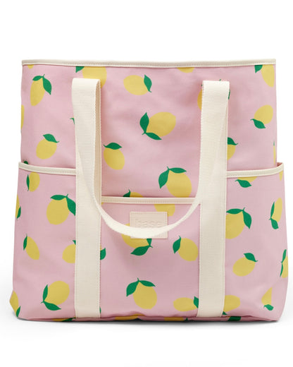 Beach Base Tote Bag (Lemon)