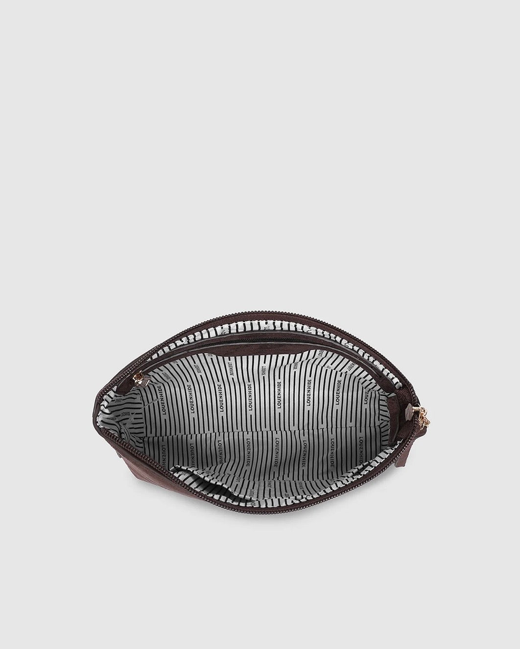 Sawyer Tote and Pouch Set (Chocolate Suedette)