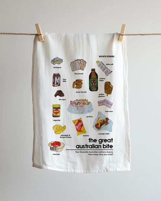 Tea Towel (Great Australian Bite)
